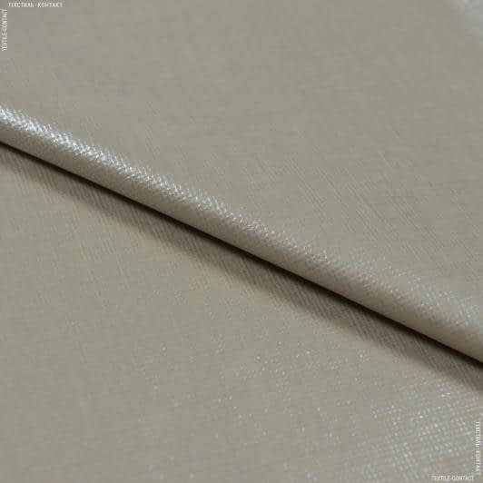 Тканини horeca - Скатертна плівка мантелеріа т.беж-срібло