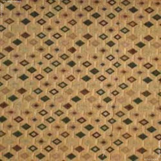 Ткани для декоративных подушек - Гобелен мелкий ромбик