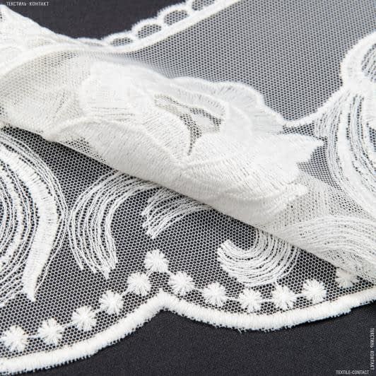 Ткани кружевная ткань - Декоративное кружево Ариана кремовый