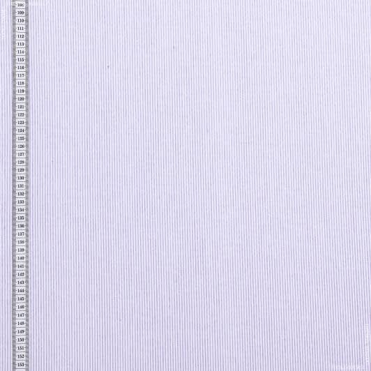 Ткани для декоративных подушек - Экокоттон ася полоска, лиловый