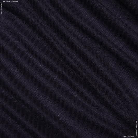 Ткани для костюмов - Трикотаж резинка фиолетовый