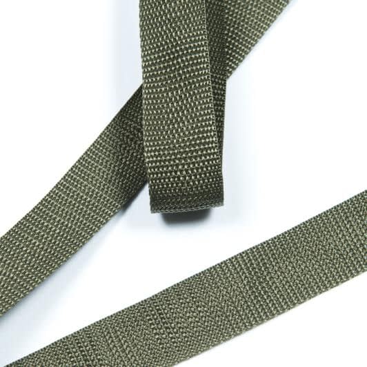 Тканини для військової форми - Тасьма / стропа ремінна стандарт 30 мм колір хакі