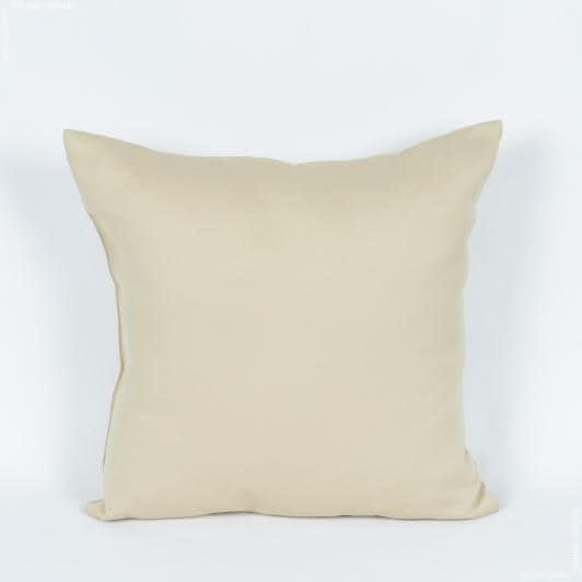Тканини подушки - Подушка блекаут колір св.пісок 45х45 см (97784)