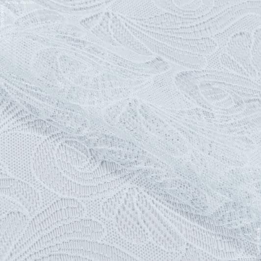 Ткани гардинные ткани - Гардинное полотно /гипюр  Жар-птица белый
