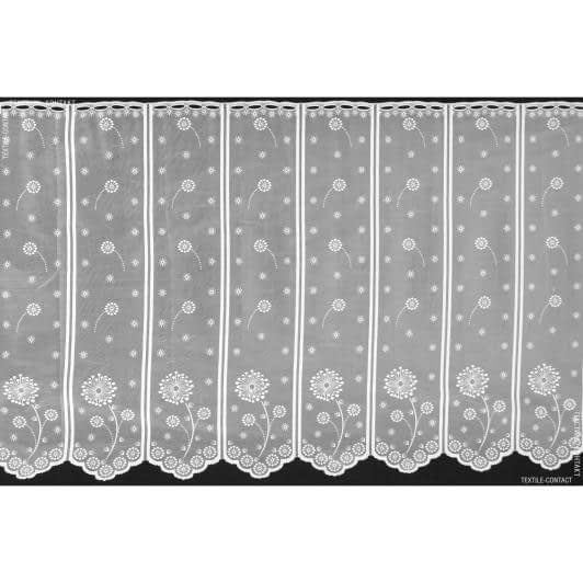 Ткани гардинное полотно (гипюр) - Гардинное полотно фиранка одуванчик