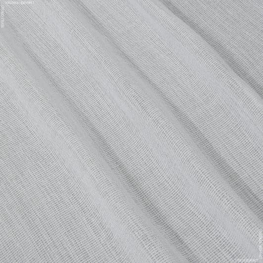 Тканини гардинні тканини - Тюль Хен білий з обважнювачем