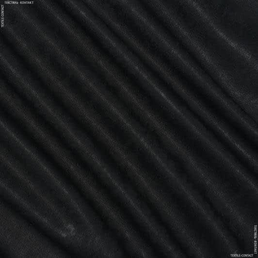Ткани для штор - Чин-чила софт/SOFT  мрамор черный