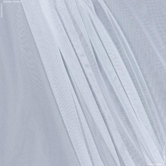 Ткани для платьев - Сетка блеск белый