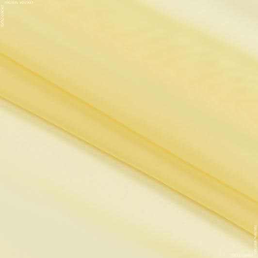 Ткани для подушек - Тюль вуаль св.желтый