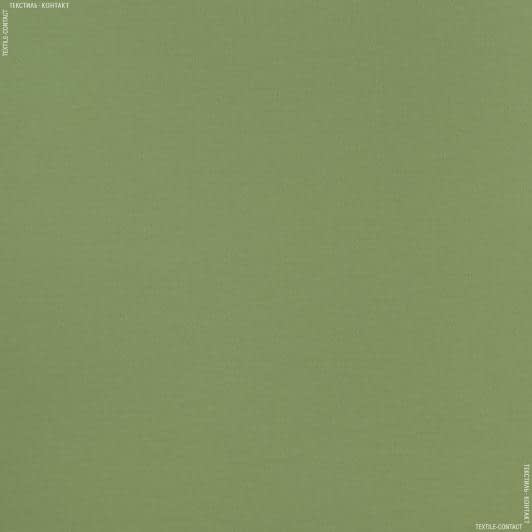 Тканини для дитячої постільної білизни - Екокотон ася перкаль однотон.зелена олива