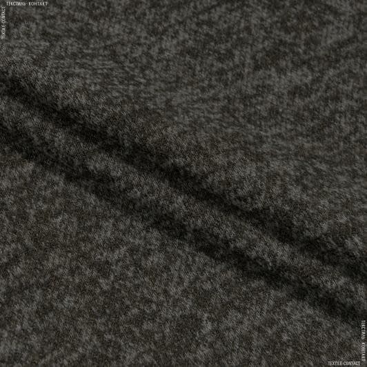 Ткани для пиджаков - Трикотаж меланж хаки