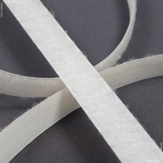 Тканини фурнітура і аксесуари для одягу - Липучка Велкро пришивна м'яка частина частина молочна 20мм/25м