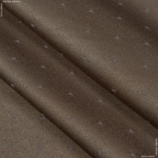 Ткани ненатуральные ткани - Ткань для скатертей Сена т.коричневая
