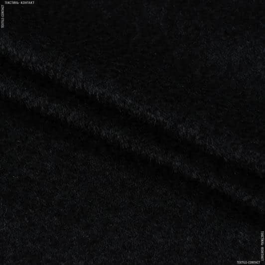 Тканини для верхнього одягу - Пальтова Моніка чорна