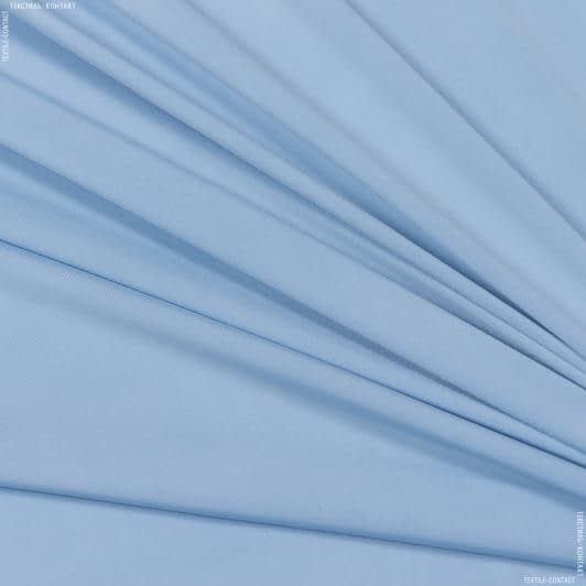 Тканини трикотаж - Трикотаж мікромасло світло-блакитний