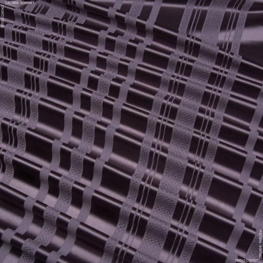 Ткани для штор - Декоративная ткань Люда /LUDA полоса сизый