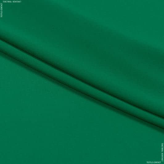 Ткани для блузок - Креп жоржет зеленый