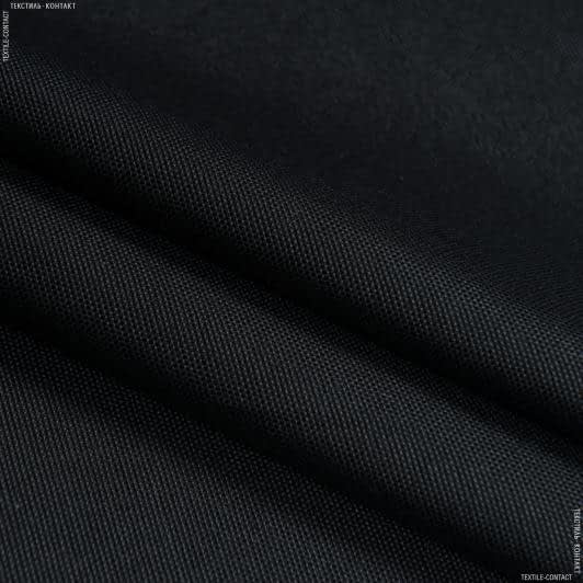 Тканини для штор - Декоративна тканина панама Песко чорний