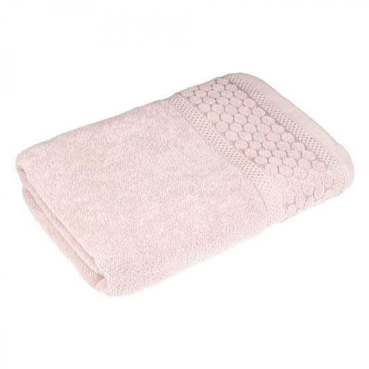 Ткани махровые полотенца - Полотенце махровое Мия 50х90 розовый