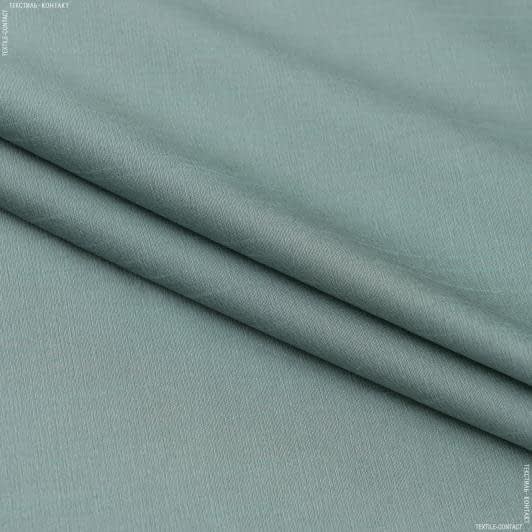 Ткани для пиджаков - Тафта чесуча серо-мятная