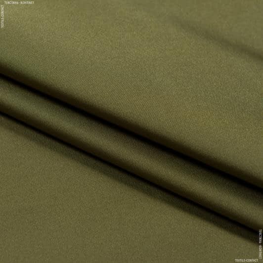 Тканини для перетяжки меблів - Декоративна тканина Тіффані колір т.оливка