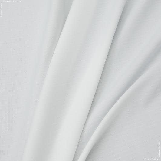 Ткани портьерные ткани - Рогожка зели бело-молочный