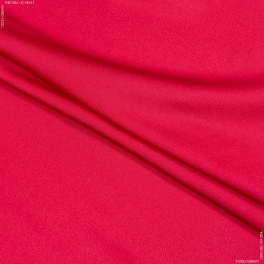 Ткани для платьев - Шелк искусственный стрейч красный