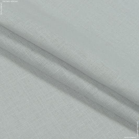 Тканини для штанів - Льон костюмний пом'якшений світло-сірий