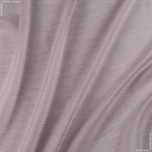 Ткани для тюли - Тюль Аллегро цвет аметист с утяжелителем