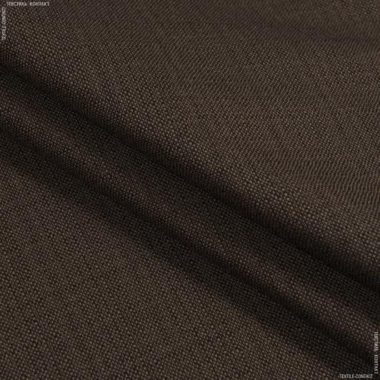 Тканини портьєрні тканини - Декоративна рогожка Зелі / ZELI коричнева