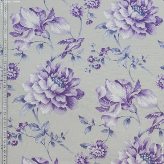 Ткани портьерные ткани - Декоративная ткань  бланко / blanca /цветы крупные 