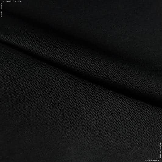 Тканини для суконь - Платтяний атлас чорний