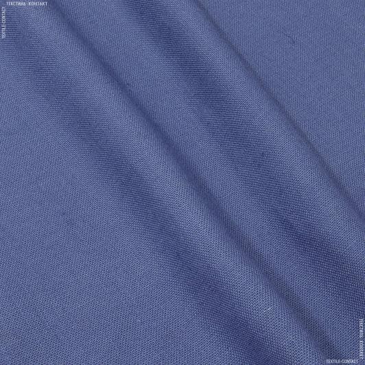 Тканини мішковина - Декоративний джут бузково-блакитний