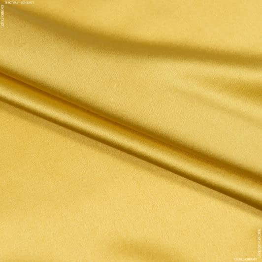 Тканини для білизни - Атлас шовк стрейч золотий