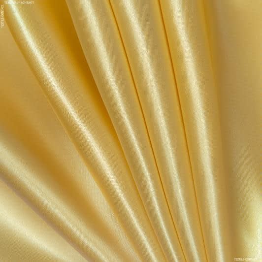 Ткани для белья - Атлас плотный светло-золотой