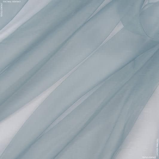 Ткани для тюли - Органза-батист с утяжелителем  Соната голубой