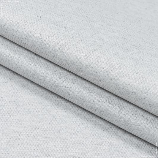 Ткани для слюнявчиков - Ткань с акриловой пропиткой Мориссот  рогожка серая