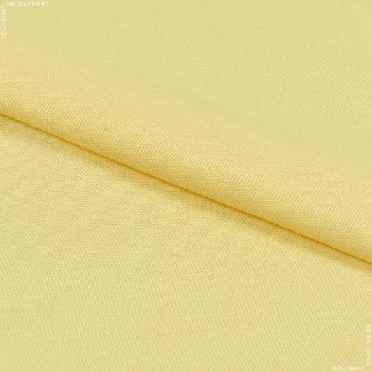 Ткани лен - Плательная Вискет-1 Аэро желтый