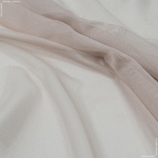 Ткани гардинные ткани - Тюль сетка блеск Анкара цвет бархатная роза с утяжелителем