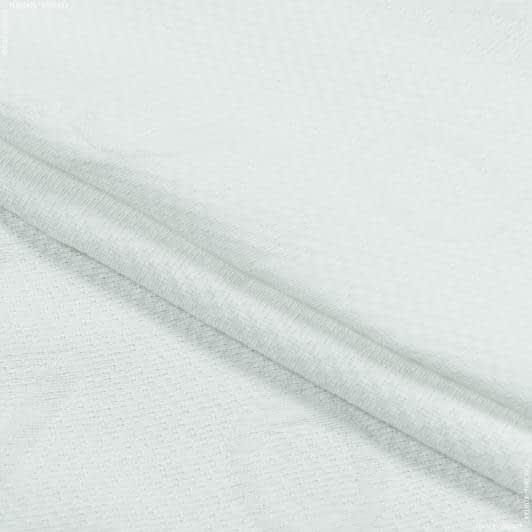 Ткани портьерные ткани - Жаккард летрас /letras буквы,бело-молочный