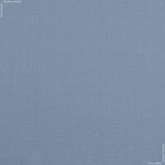 Ткани для брюк - Лен умягченный сиренево-голубой