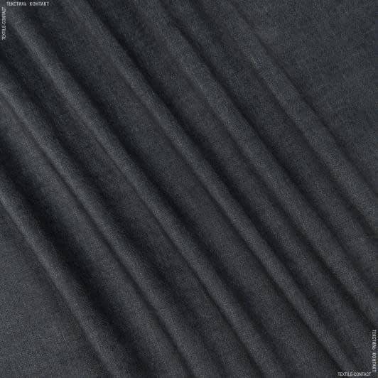 Тканини для перетяжки меблів - Декоративна тканина Блейнч колір графіт