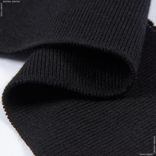 Ткани для одежды - Воротник-манжет 10х42см черный