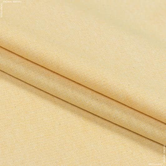 Ткани портьерные ткани - Декоративная ткань  Нова / NOVA меланж цвет одуванчик