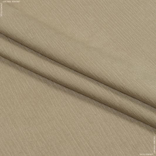 Тканини віскоза, полівіскоза - Платтяна жасмін бежева
