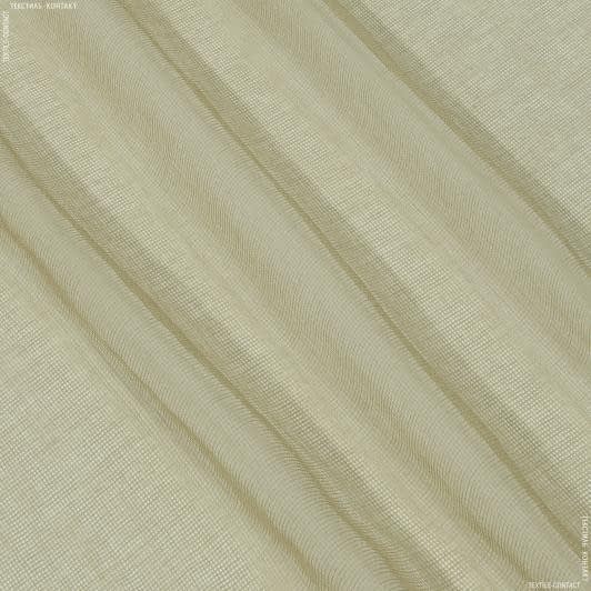 Ткани для тюли - Тюль сетка Американка цвет бежево-песочный