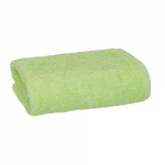 Ткани махровые полотенца - Полотенце махровое 50х90 салатовый