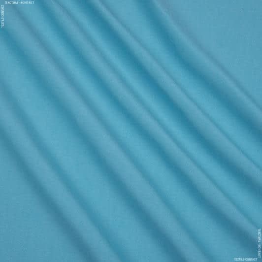 Ткани для банкетных и фуршетных юбок - Декоративная ткань Рустикана меланж цвет небесно голубой