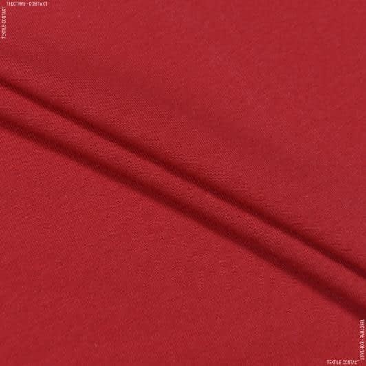Тканини для одягу - Кулірне полотно червоне
