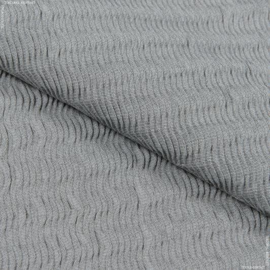 Тканини для чохлів на стільці - Декоративна тканина Плая стрейч / PLAYA світло сіра